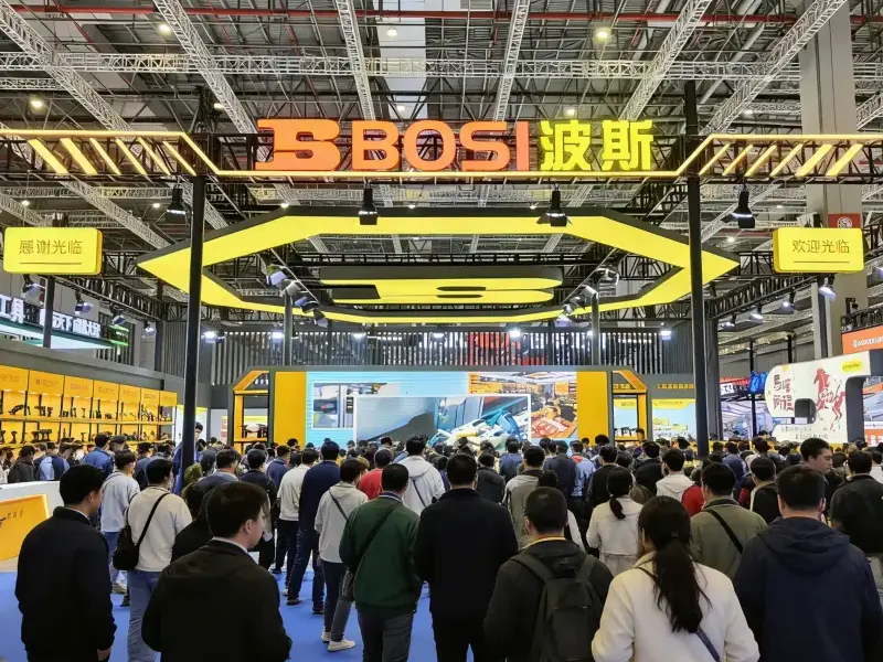 BOSI Tools, 제39회 중국 국제 하드웨어 박람회에서 빛나다